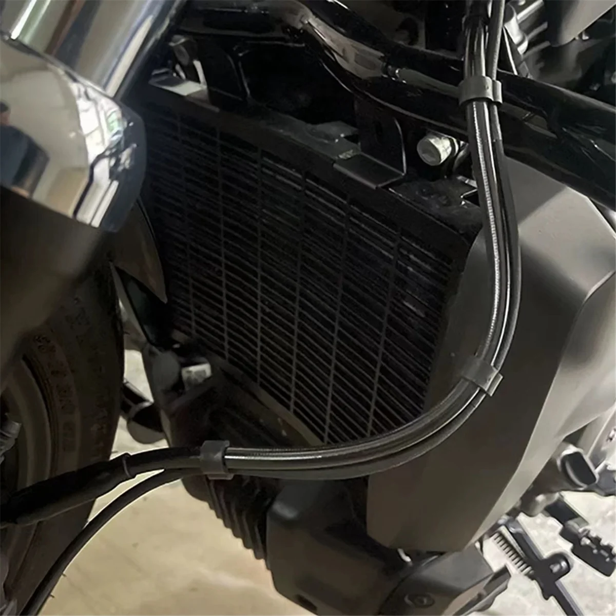 Pelindung Penutup Kisi Radiator Sepeda Motor untuk Aksesori Nightster 975 2022-2023