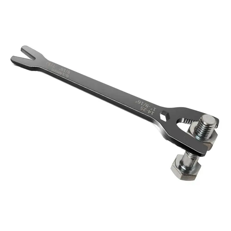 Slim Spanner Wrench Hard And Durable 6-25mm Chrome Vanadium Steel Ratchet Wrenches Universal Wrench Suitable For Home Decor