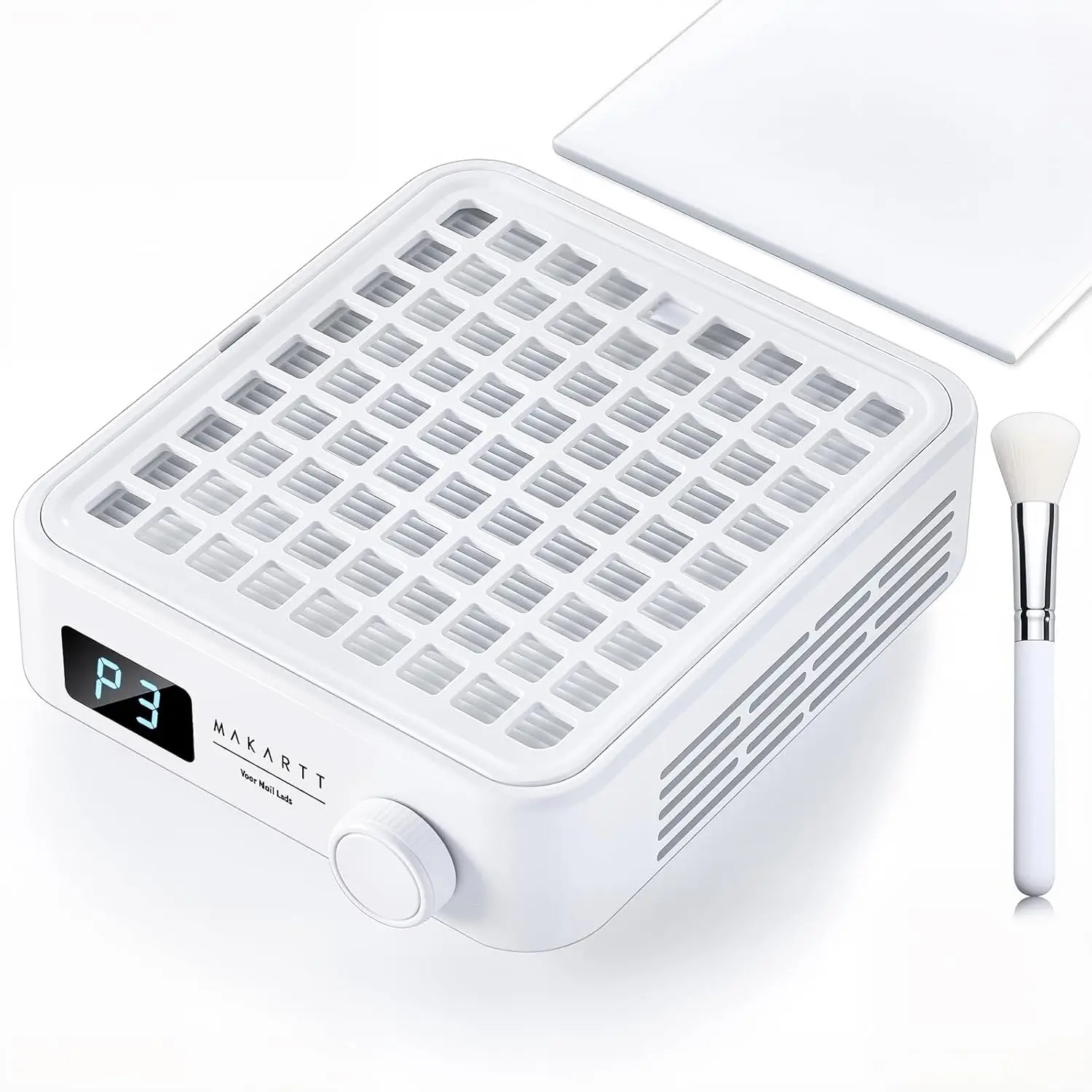 

Профессиональный мини-пылесборник для ногтей - тихая вытяжка для акриловых ногтей, маникюра и педикюра с 10 фильтрами и щеткой