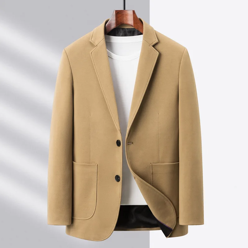 

4-H1 Autumn Suit Men's New Business Casual Fashion Top Jacket High Sense Men's Smauit Trendy Brand Single West Men