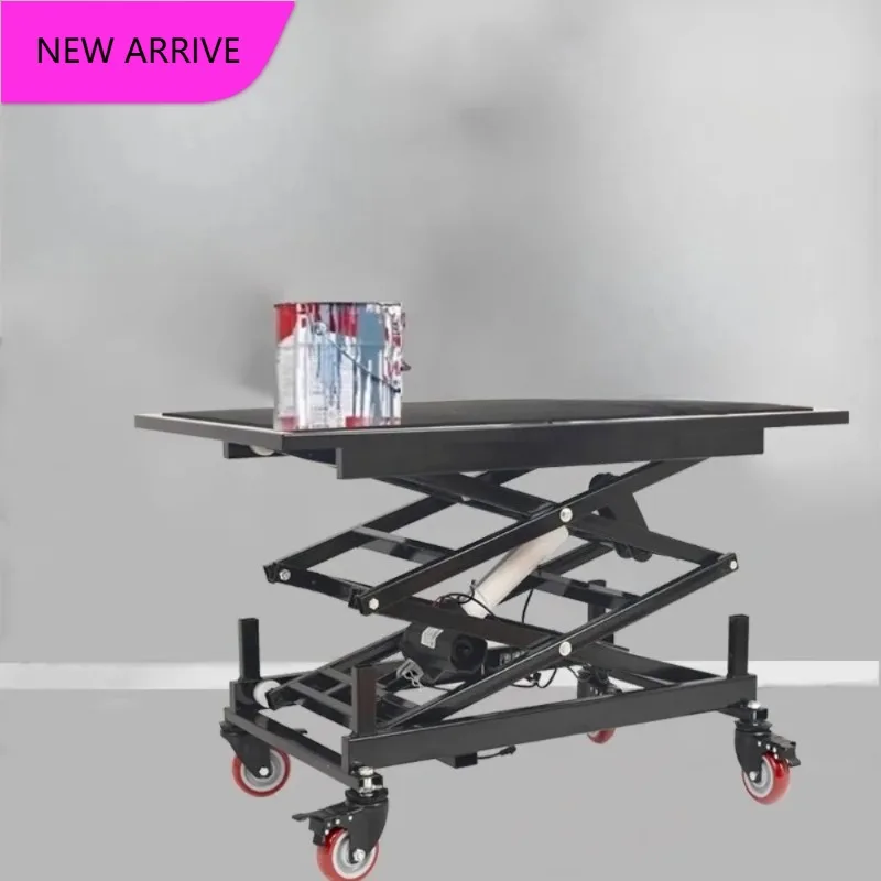 

M138 Electric mobile lifting workbench small household scissor type platform