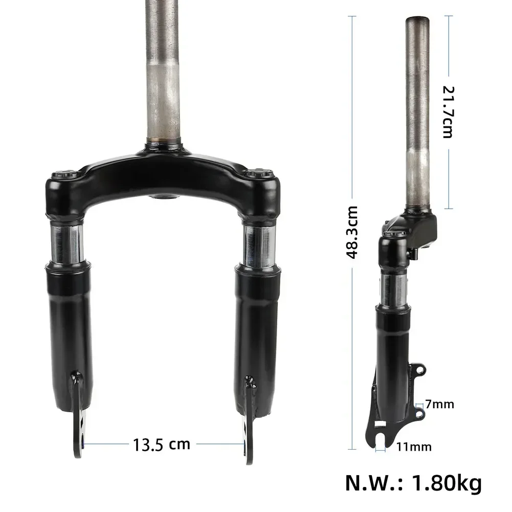 Shock Absorption Front Shock Absorber Bicycles Easy To Install For Fiido Q1 Electric Scooter Metal Replacement Wear resistant