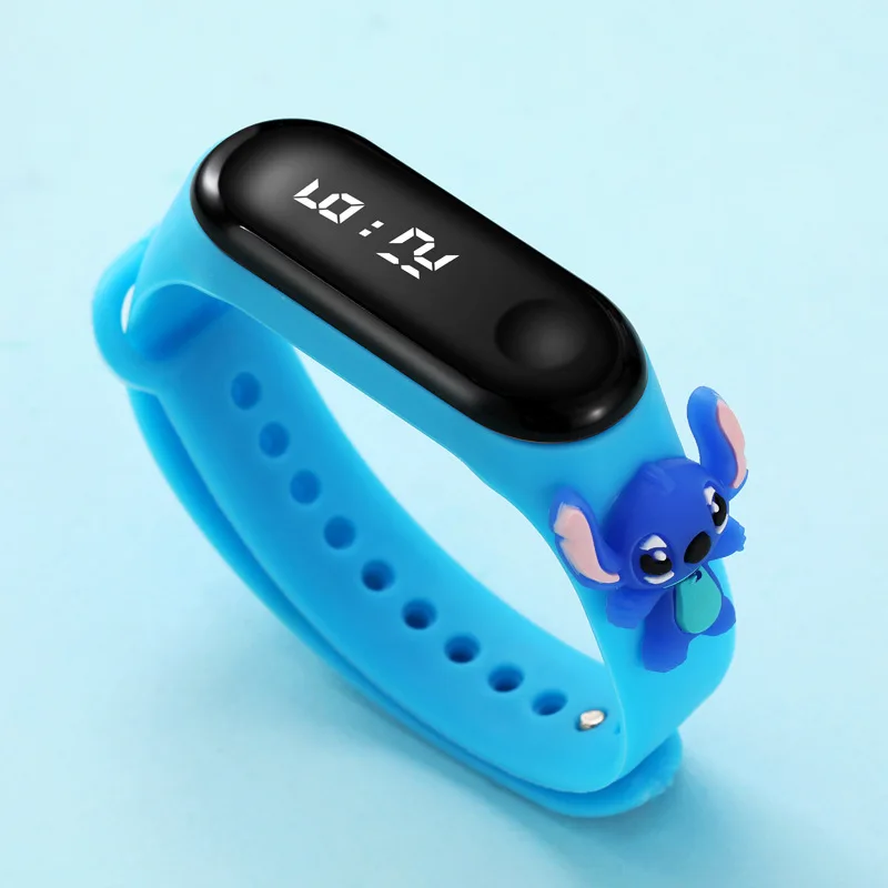 Disney Hulk iron Man Xiaomi Children's Watch Sports Touch Electronic LED Waterproof Bracelet kids toy Watch Birthday Gifts