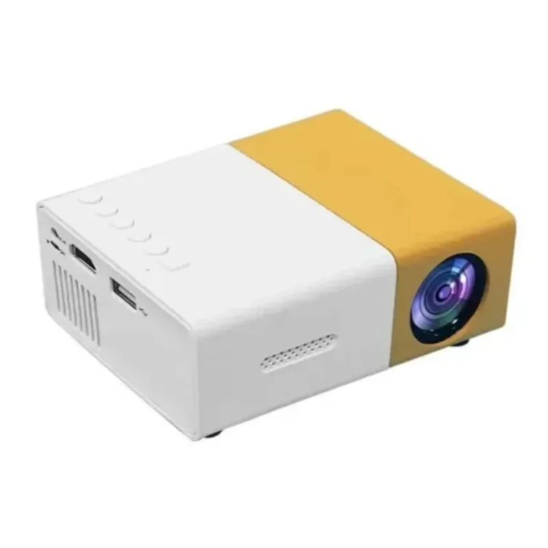 YG300 MINI Projector Portable Home Theater Smart TV Laser Beamer 3D Cinema LED Videoprojector for 4k 1080P Movie Via HD Port