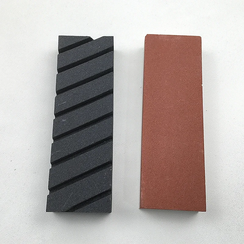 Premium White Corundum Flattening Stone 180x60mm - Horizontal Stripes Whetstone Repair Tool for Knife Sharpening & Maintenance