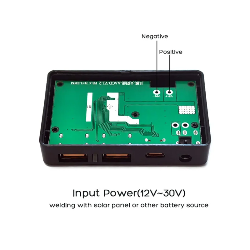 

Solar Controller Regulator Voltage Stabilizer Inverter QC 2.0 3.0 Quick Charge Type-C PD DC Output Solar Chargern01r