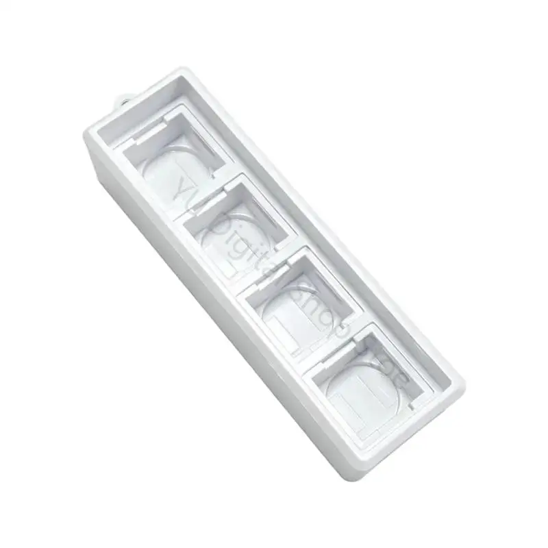 96BA Desk Press Display Base for Mechanical Keyboards, Plastic Accessory for Daily Comparison and Sampling Use