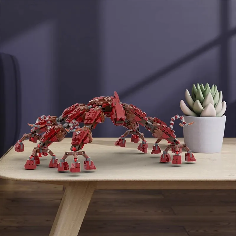 

MOC Stranger Things Mind Flayer Строительные блоки Демогоргон Модель монстра Набор кирпичей DIY Креативный подарок ужасов для взрослых фанатов