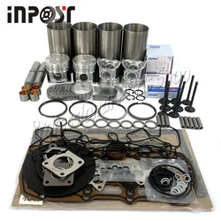 404D 404D-22 Overhaul Rebuild Kit For Perkins Engine Piston Ring Liner Gasket Bearing Valve