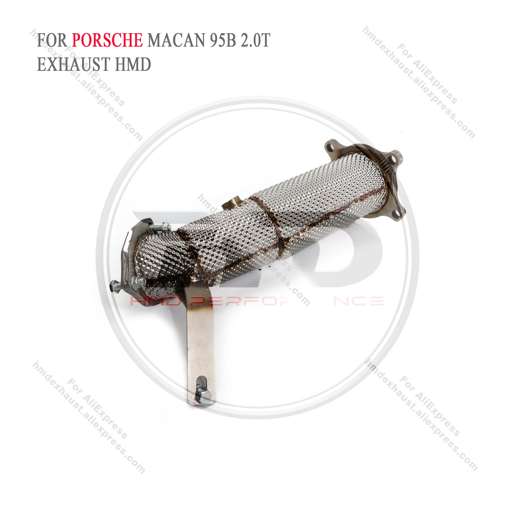 

HMD Stainless steel catted downpipe for 2014-2017 Porsche Macan 95B 2.0T With Catalytic Downpipe 95B Car accessories