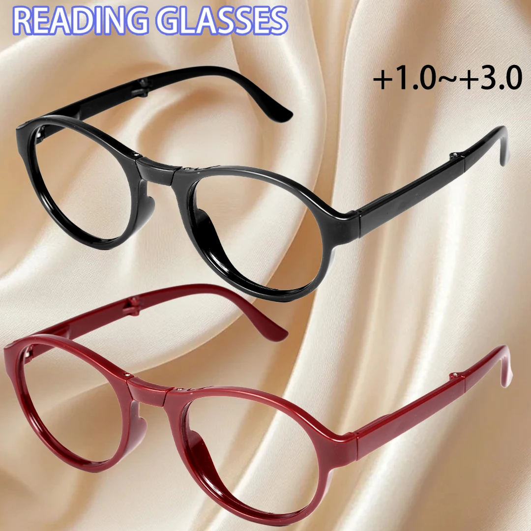 Oculos-de-leitura-dobraveis-​​2pc-—-tamanho-de-bolso-portatil-bloqueio-de-luz-azul-armacao-redonda-moderna-design-unissex