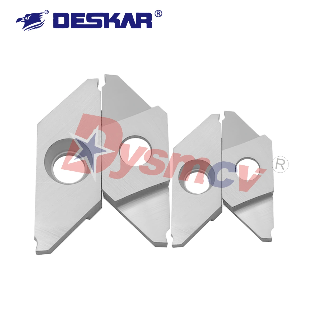 DESKAR 100% الأصلي CNC شفرة CTPA10FR CTPA15FRN K15 مخرطة CNC القلب آلة فتحة شفرات القطع لمعالجة الألومنيوم النحاس