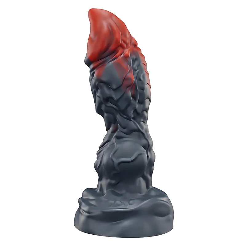 Nothosaur VRA + TUBE Fantasy Butt Plug Platinum Silicone Anal Trainer Plug Comfortable Wearable Adult Toy