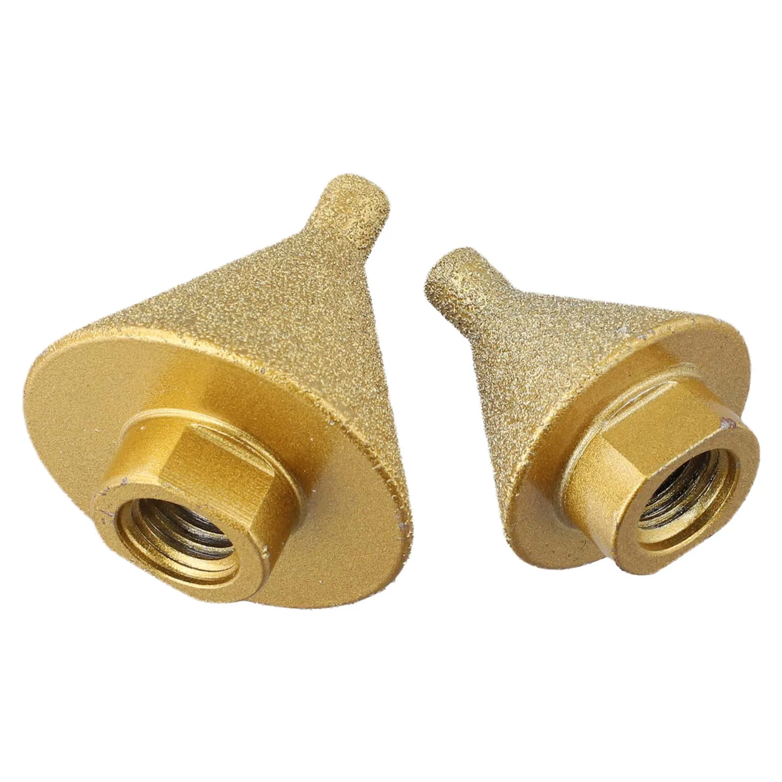 Grinding Tools For Stone Finishing Accessory Conical Grinding Tools Diamond Chamfer Bits Emery And Silicon Carbide