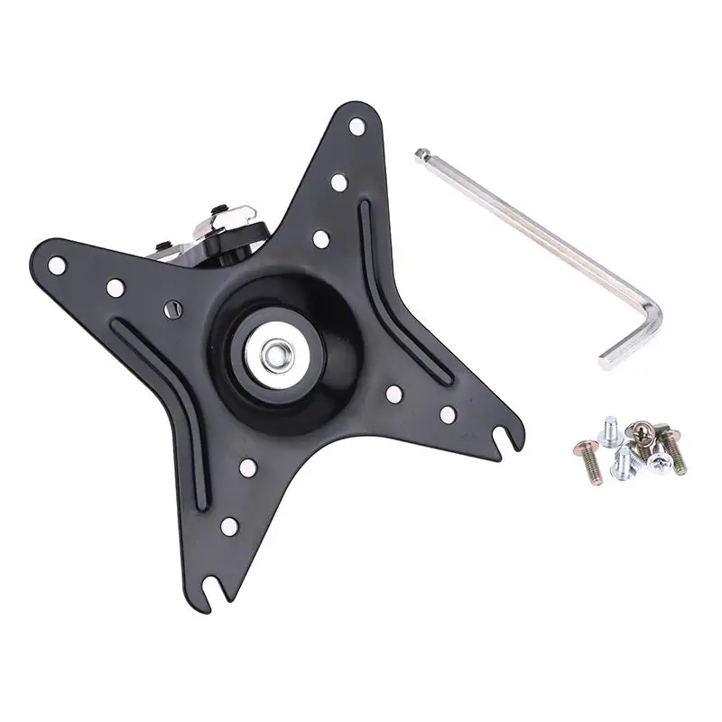 2 Axis Adjustable Wall Mount Monitor Bracket VESA 100 75 50mm Button Box Holder for Industrial Control PC Gaming Support view 2