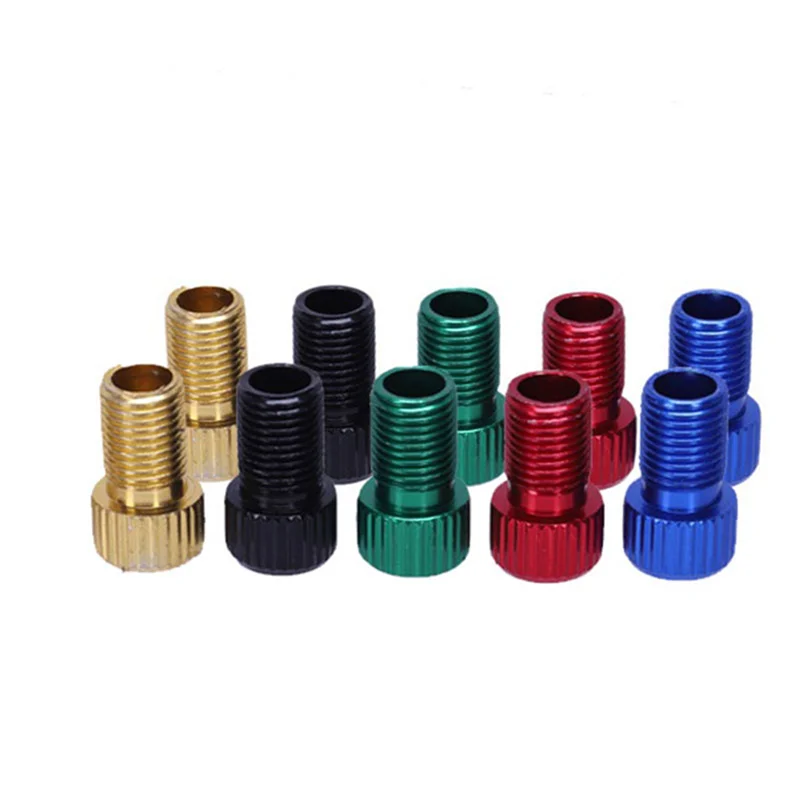 

40Pcs Presta To Schrader Valve Adapter Converter Multicolor Bicycle Bike Tire Tube-B60B