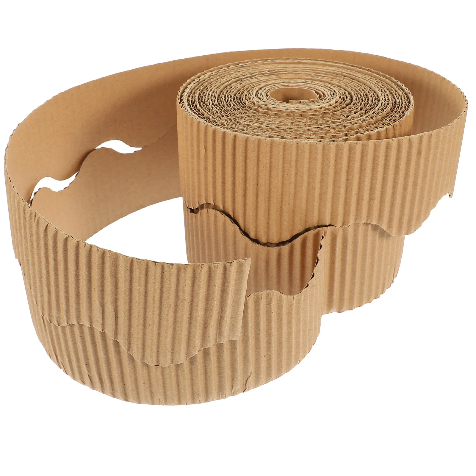 

Manual Corrugated Paper Decoration Decorative Border Trim Cardboard Festival Bulletin