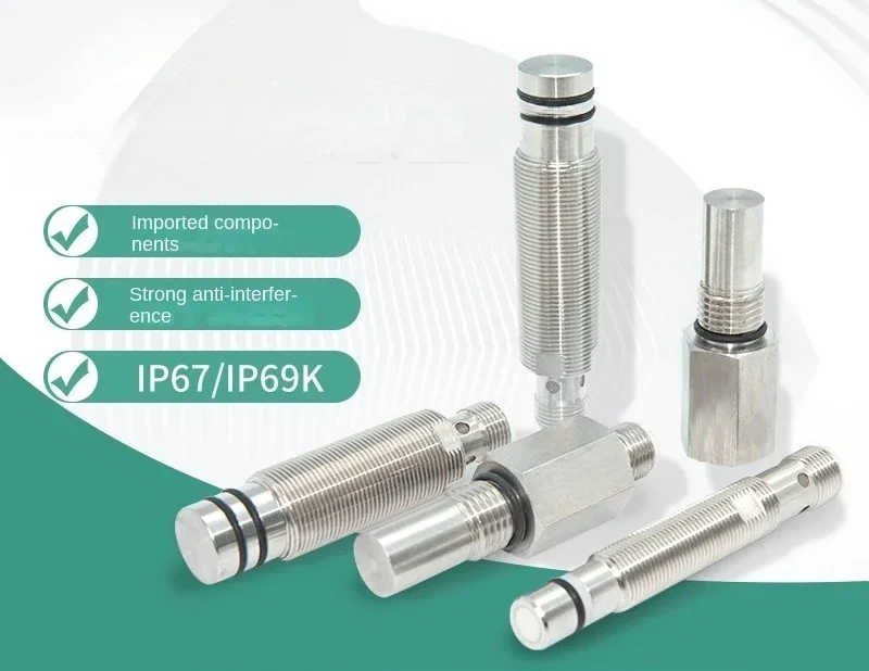 high pressure resistant proximity switch hydraulic cylinder special sensor IP6769K protection level