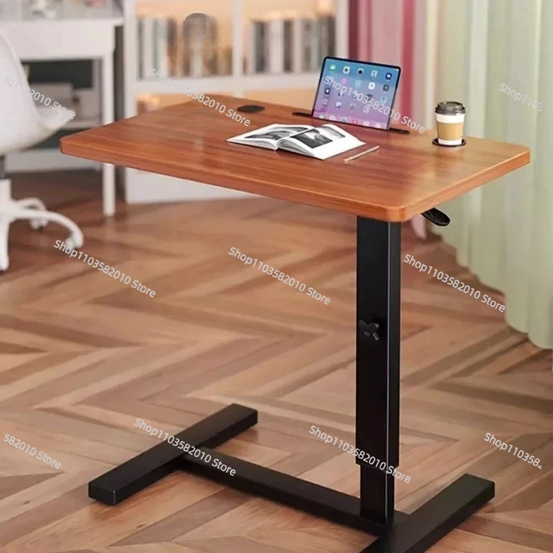 Portable Folding Corner Desk, Adjustable Laptop Stand, Compact Home Office Furniture