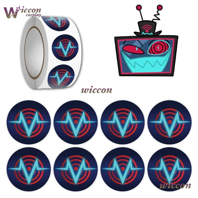 adesivos-decorativos-para-telefone-com-tema-de-anime-hazzbin-hotel-vox-opcoes-de-decoracao-para-cosplay-e-halloween