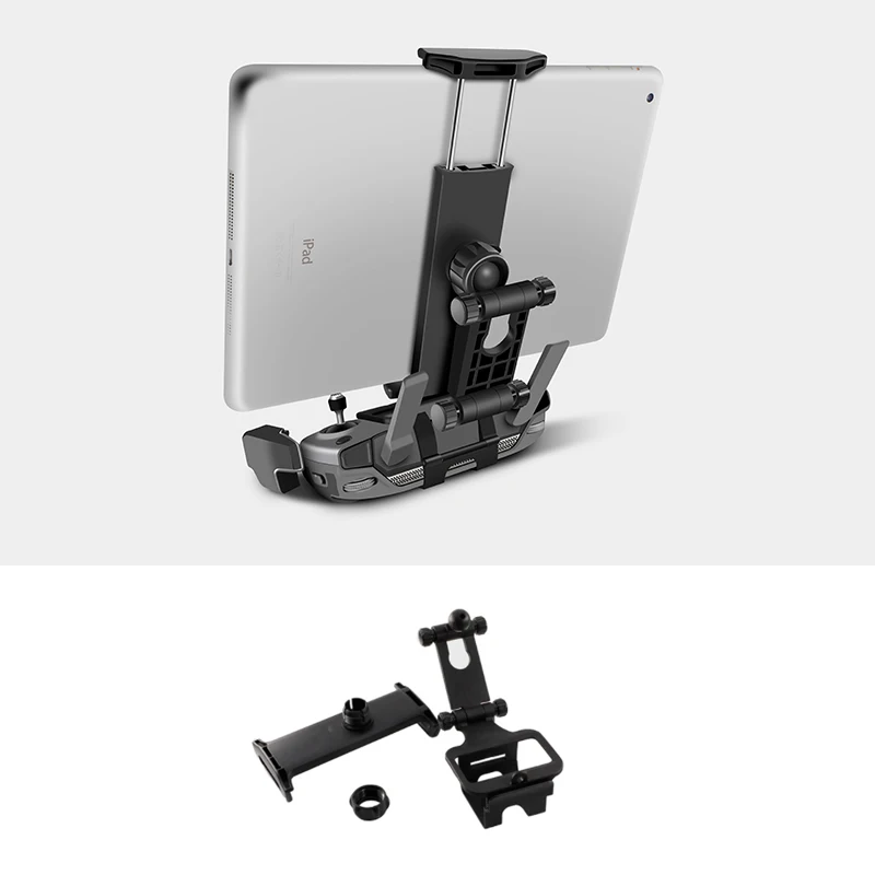 携帯電話用タブレットホルダー,dji mavic 2 proズーム用ホルダー,ミニ1モニター,フロントビュー,mavic pro/air/spark用