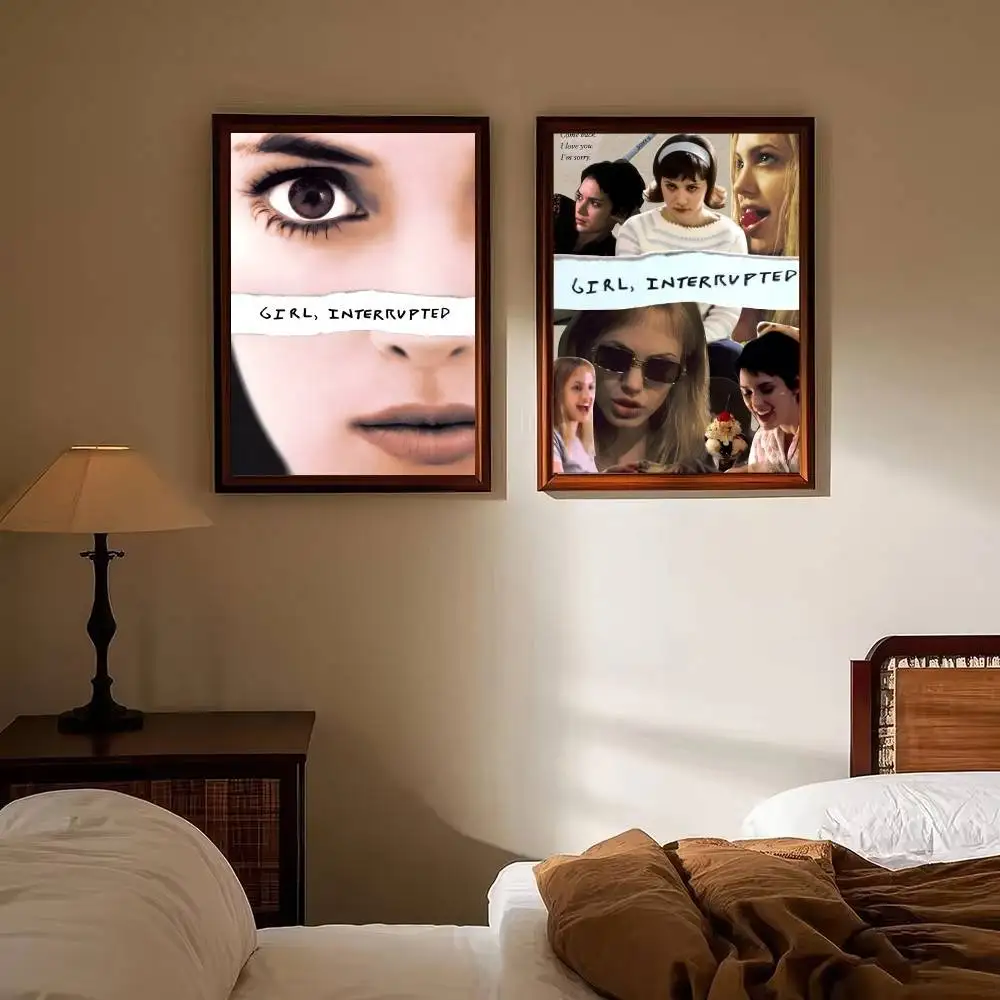 فتاة متقطعة الفيلم الملصقات الكلاسيكية خمر غرفة بار مقهى ديكور الشمال ديكور المنزل #6