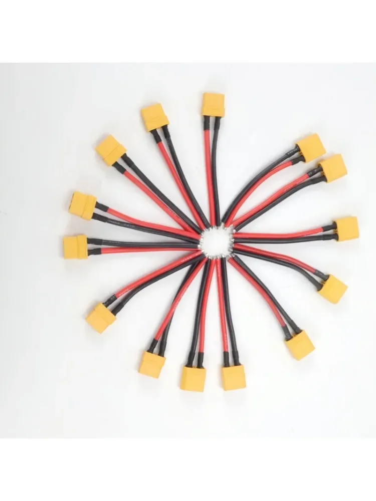 Neue 5 stücke XT90 Stecker/Buchse Batterie Parallel Stecker, mit Silikon Flexible Draht 14AWG 10 cm, für RC LiPo Motor Batterie – Detail 5