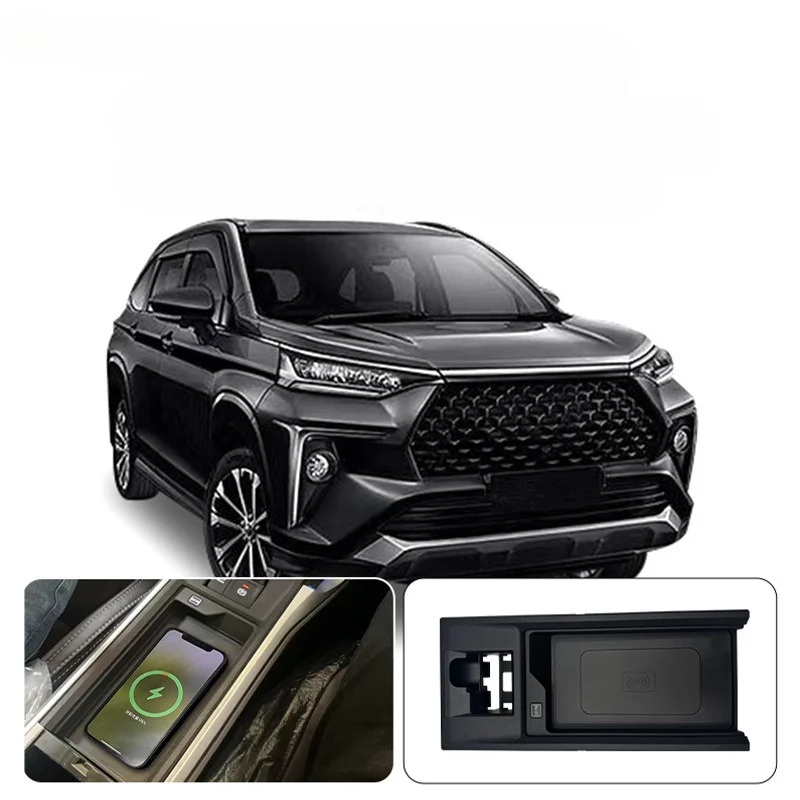 For Toyota VELOZ 2022 2023 Car Wireless Charger 15W Fast Charging Center Console Mobile Phone Charging Interior Accessories