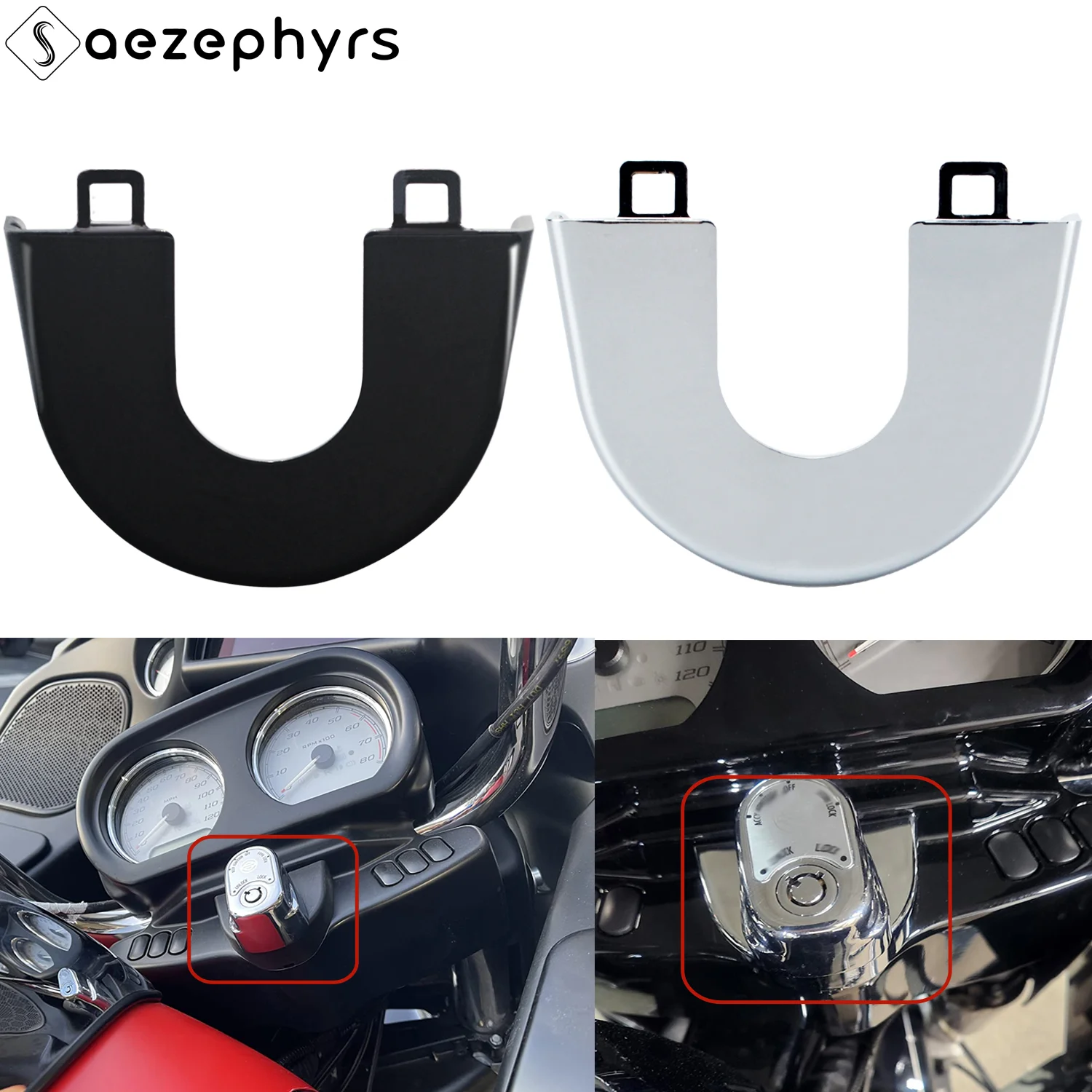 

Motorcycle Accessories Ignition Switch Panel Decorative Cover For Harley Davidson Road Glide FLTRK FLTRU FLTRX FLTRXS FLTRXSE