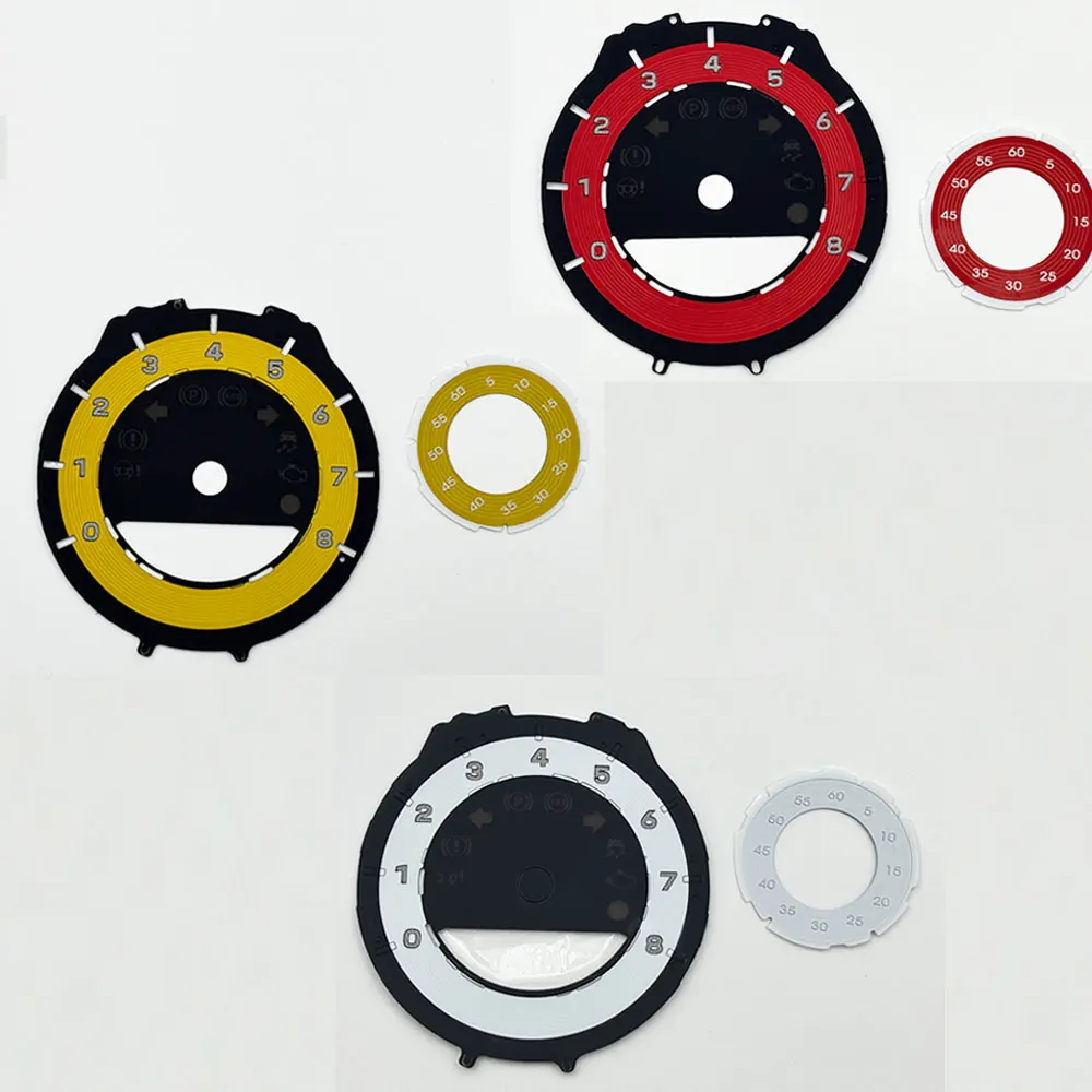Tachometer Dials For Porsche 911 Carrera 992 Instrument Cluster Facelift Sport Chrono Gauge Faces Overlay 2019-2021
