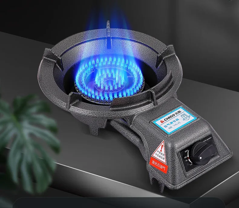 High power stove household single head gas stove natural gas energy-saving fierce fire stove commercial high power