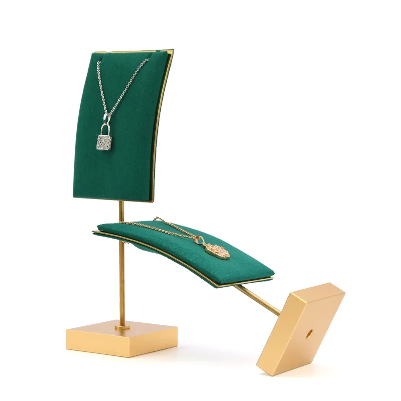 

Металлическая стойка для демонстрации ювелирных изделий, серьги из микрофибры, ожерелье, кулон, органайзер, витрина для ювелирных изделий, стойка для реквизита