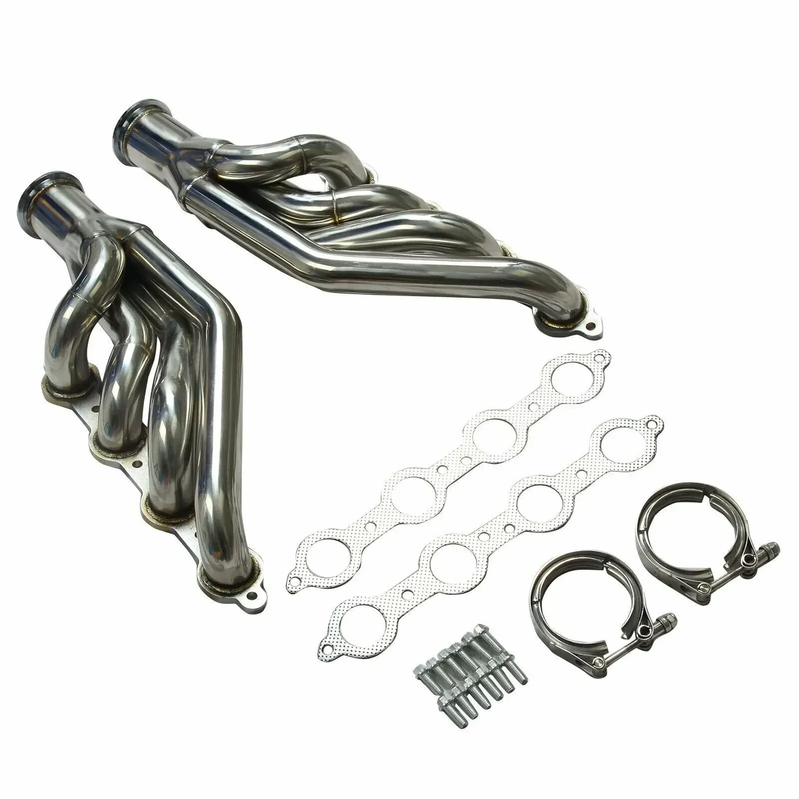 Car Modification Turbo Manifold Exhaust Header For 1997-2014 Small Block V8 LS1/LS2/LS3/LS6 LSX