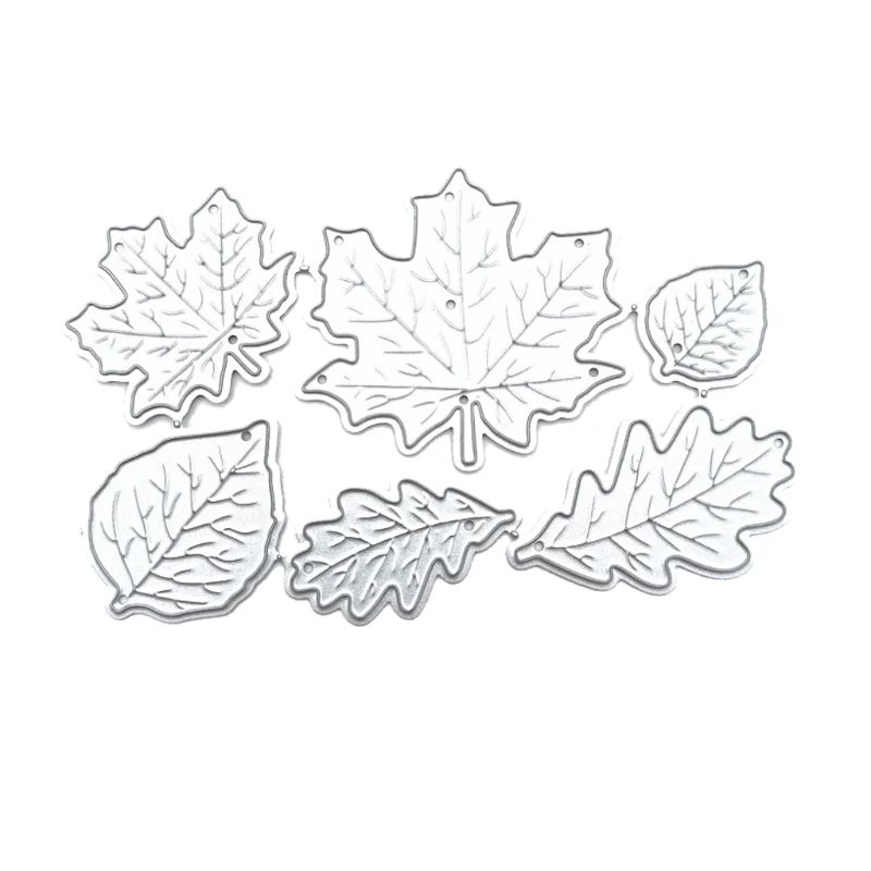 Maple Leaves Metal Cutting Dies Stencil DIY Scrapbooking Album Paper Card Template Mold Embossing Decoration