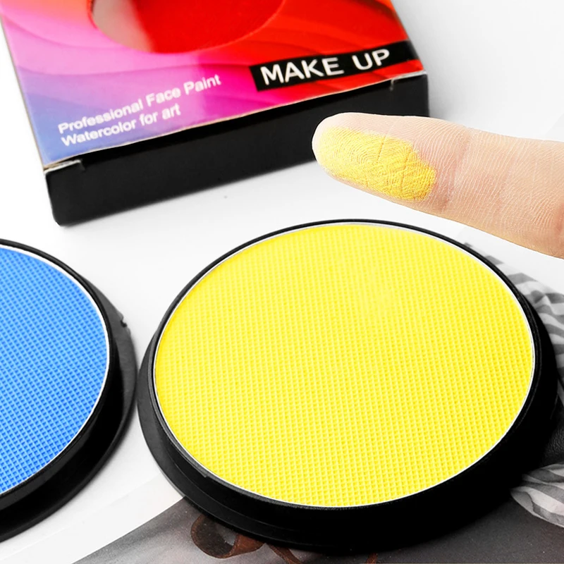 Clown Face Paint Makeup,30g Face Body Paint,Water Based Body Paint for Adults,SFX Joker Zombie Vampire Skeleton Cosplay Makeup