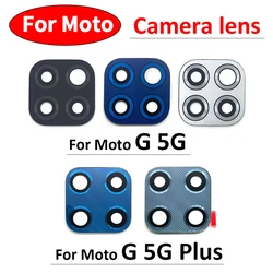 New Rear Back Camera Glass Lens For Motorola Moto G 5G / G 5G Plus With Ahesive Sticker