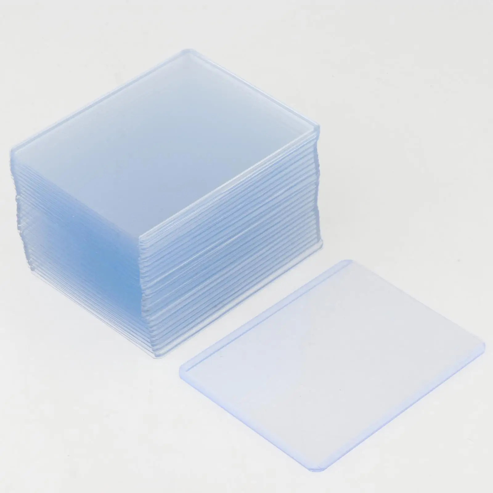 25x Clear Card Sleeves for Trading Card Practical Card Protectors Card Holder for Transportation Sports Cards Pro Collectors