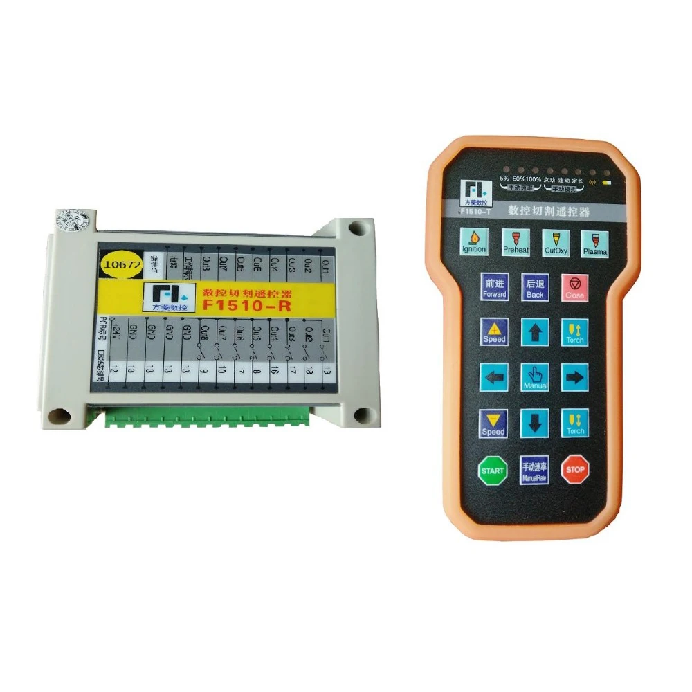 Plasma cutting controller F2100B F2300A F2300B F2100 F2300 F2500 remote controller F1510 R1610 F1521 wireless Fangling