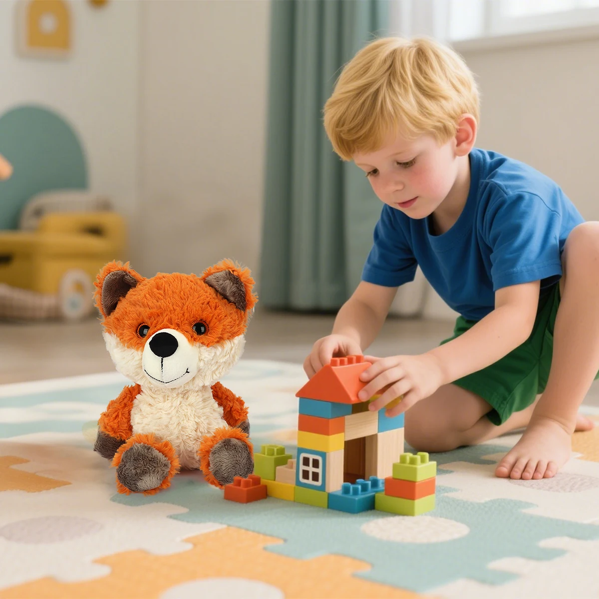 30 سنتيمتر رقيق الثعلب أفخم محشوة الحيوان ديكور غرفة نوم رفيق القلق الإغاثة عيد ميلاد هدية الكريسماس لصبي الفتيات #6