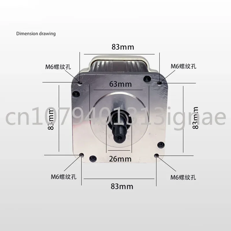 Imagem -04 - Servo Motor sem Escova com Controle de Velocidade Lixadeira de Correia Maquinaria do Woodworking Letra Viu o Torno Botão 550w 750w 1100w 220v o