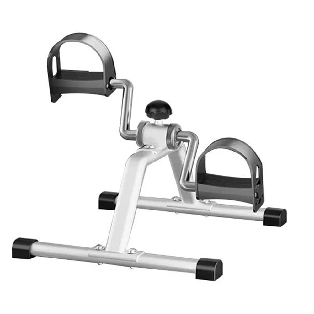 Mini Foldable Arm Leg Exercise Bike with Adjustable Resistance Under Desk Bike Cycle Pedal Exerciser for Home Exercise
