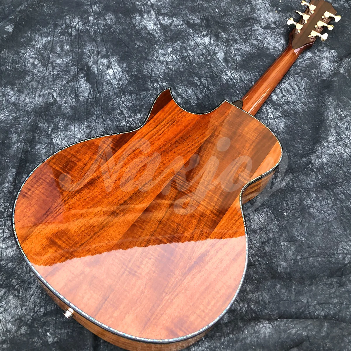 جميع كوا وود PS14 جيتار صوتي 41 بوصة كوتاواي أذن البحر ترصيع الأبنوس لوحة أصابع جيتار