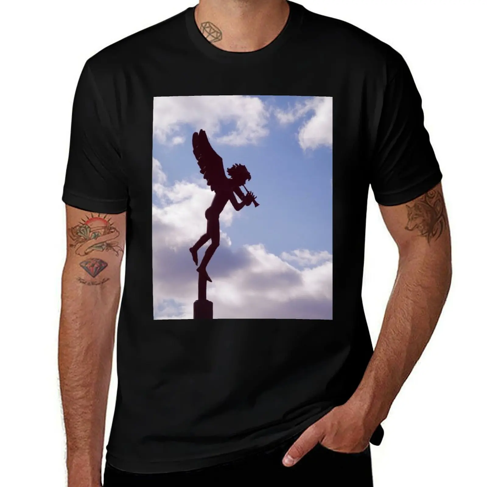 Angel of Music T-Shirt Summer Holiday Casual Tee T-Shirt