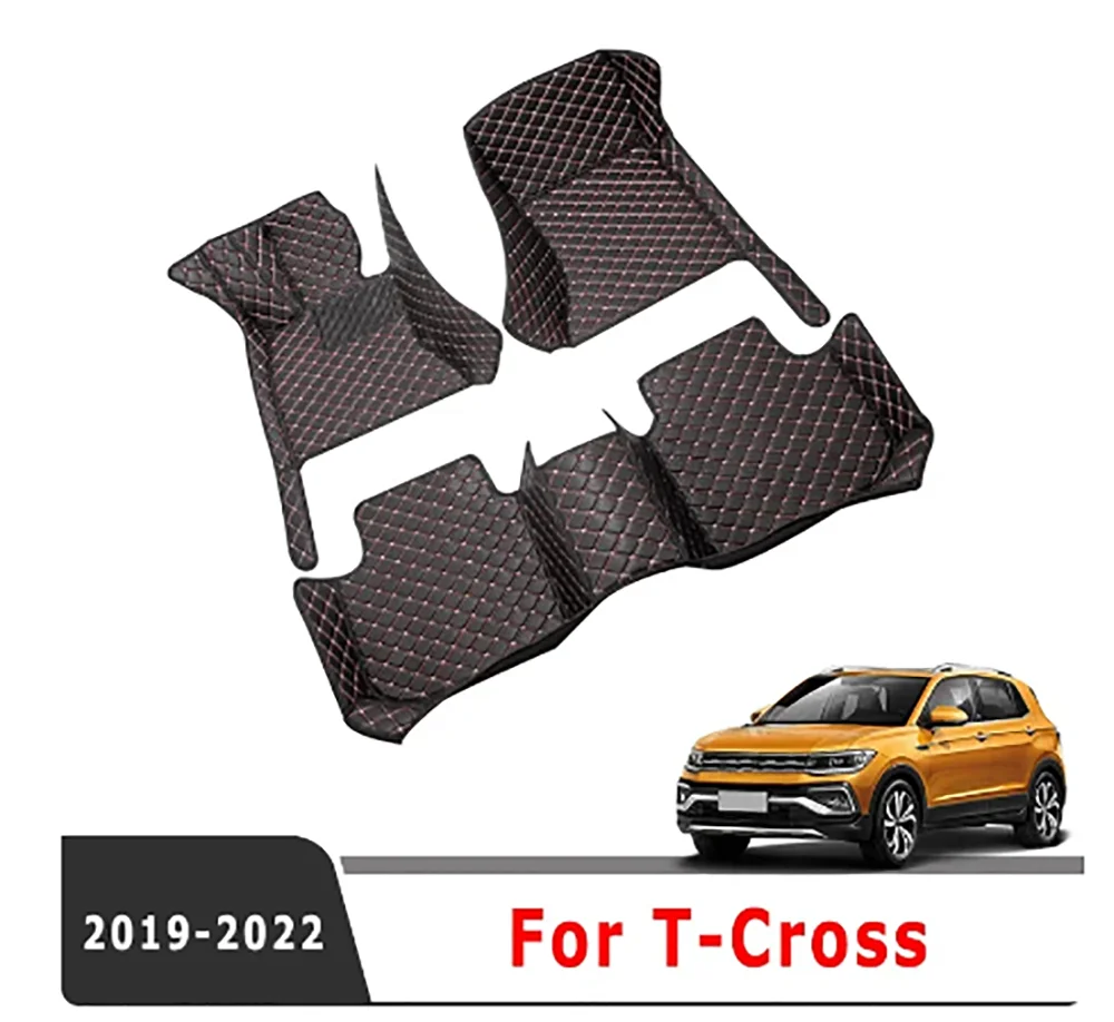 

Автомобильные коврики для Volkswagen vw T-Cross Tcross 2023 2022 2021 2020 2019