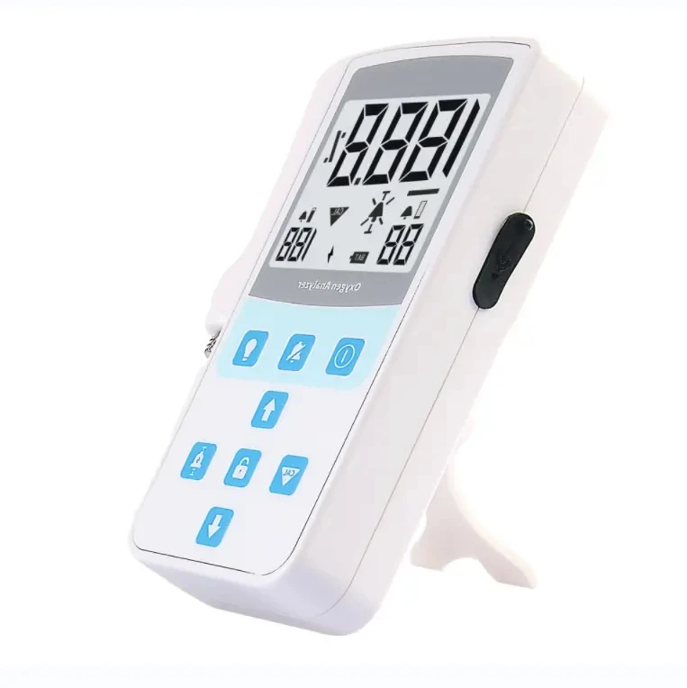 Best Price Hospital Portable Digital Oxygen Purity Analyzer Gas Concentration Analyzer