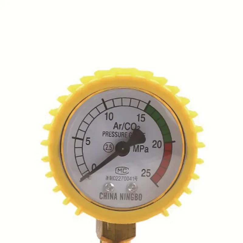 High-quality Argon Pressure Reducer Gas Cylinder Pressure Reducing Valve Argon Meter Argon Arc Welding Gas Meter AR Single Stage