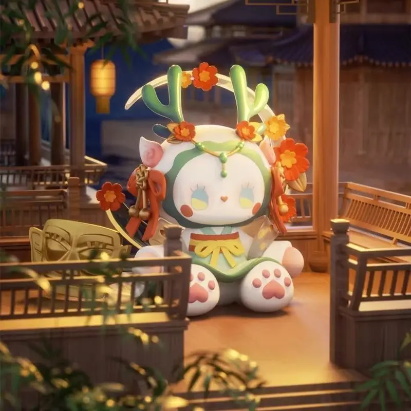 الصينية الأصلية إيما سيكريت فورست سلسلة نهر الزمن الطويل صندوق أعمى لعبة عصرية تمثال الديكور هدية للفتيات #5