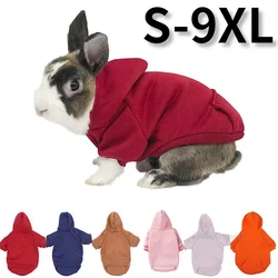 Pet Dog Autumn Winter Warm Sweater Bunny Pocket Two-legged Clothes Lapin Puppy Adult Rabbit 토끼 Accessories Small Pet Supplies