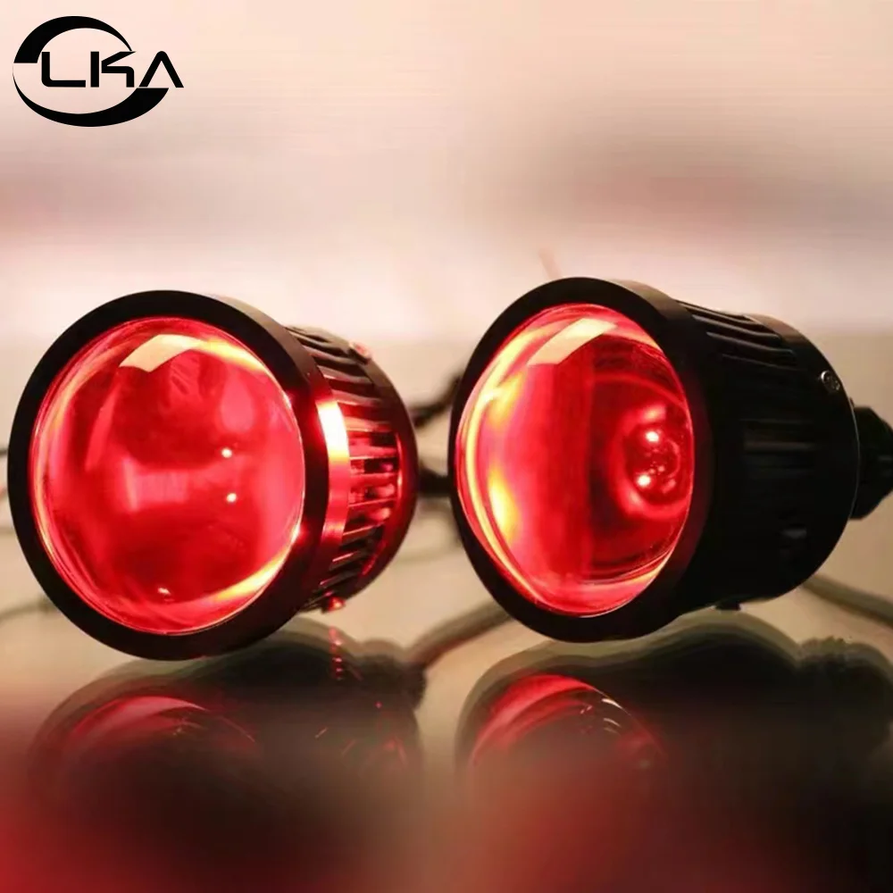 

LKA 2pcs K3 4300k 25W Car LED Projector Lens Headlight H7 9005 9006 H11 High Beam Light Spotlight Fog Light Car Light DIY