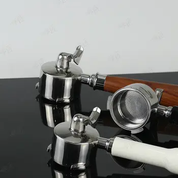 51mm portafiltr pro kávu s dvojitým výlevem Delonghi EC680 EC685 příslušenství pro espresso kávovary náhradní filtrační košík nástroje barista 8 nejlepší prodej Příslušenství k DeLonghi EC685 - №1